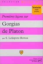Download Premières leçons sur le Gorgias de Platon PDF