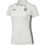 Reguläre Passform adidas Damen DFB Heim Replica Trikot, Off White, L