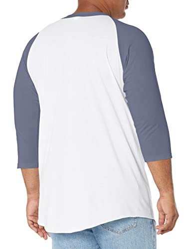 Camiseta clásica de béisbol para hombre Soffe, manga 3/4 miniatura 2