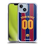 Ya en manzanajugosa.com: Head Case Designs Licenciado Oficialmente Personalizada Individualizada FC Barcelona Hogar Kit 2020/21 Caso Funda de Gel Suave Compatible con Apple iPhone 14