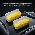 Ethos Ceramic Coating Applicator Pad – Microfiber Car Detailing Sponge with Built-in Barrier for Polish & Ceramic Coat – Sponge Pad for Smooth Application – Car Applicator Pads for Detailing - Image 5