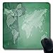 Produktbild Mousepad Werbung Skizze Karte Welt Auf Kreidetafel Abstrakte Ankündigung Antike Atlas Black Blackboard Schule Maus Matte Oblong Mousepad Office 25X30Cm Laptop-Spiele Rutschfeste G
