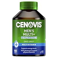 Cenovis Once Daily Men's Multi + Performance Capsules - Multivitamin for Men - Supports Physical Stamina, 100 Capcules