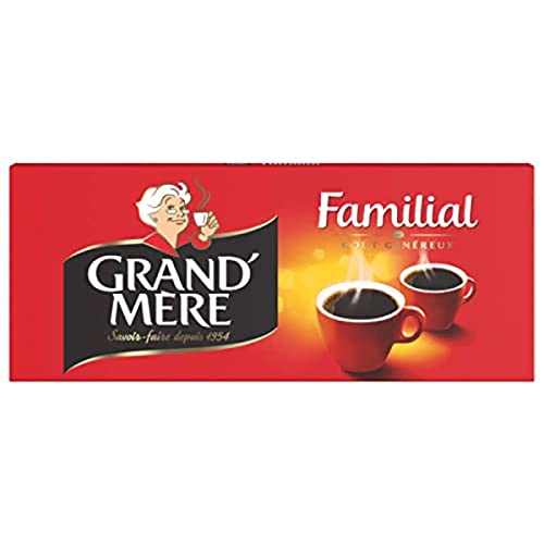 Grand' Mère Café Moulu Familial, Les 4 paquets de 250g