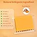 MR.A 3Packs Turmeric Soap Bar, Organic Tumeric Soap for Face and Body, Lemon Turmeric bar Soap with Vitamin C, E for All Skin Type, Tumeric Face Wash for Smoothing, Moisturizing skin