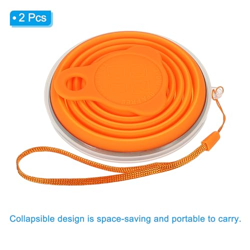 Gobelet de voyage pliable 270ml en silicone pour éviter l'encombrement - 4