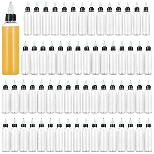 COSYOO Condiment Squeeze Bottles (4oz-64pcs)