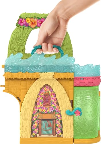 image for Mattel Disney Princess Toys, Moana Storytime Stackers Doll House with 