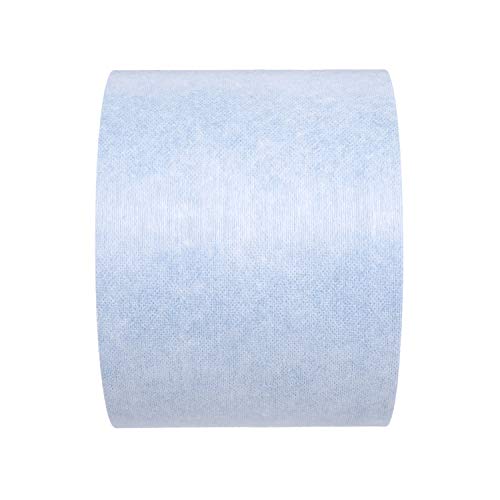 Image of 3M Self Stick Liquid Protection Fabric, 36877, 6 in x 300 ft, 4 Rolls, Peel and Stick, Strong Temporary Adhesive, Repositionable Material, UV Resistant, Easy Removal, Blue