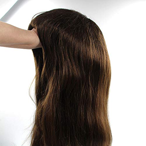 Full Head Human Hair Replacement Wig