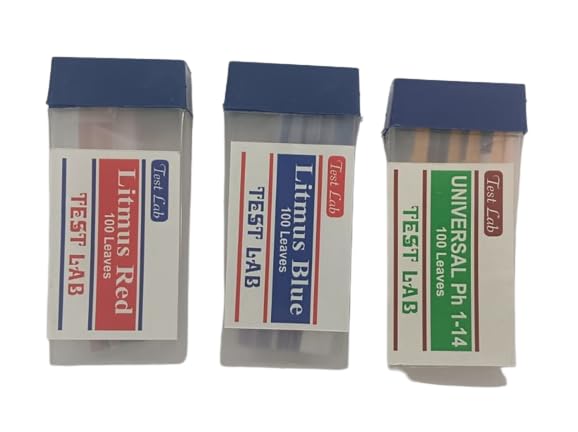 LabHouse Litmus Paper Red, Blue & Universal For Testing Acid And Base Solution Science Experiments Set Of 300 Pieces 100 Blue, 100 Yellow & 100 Red Strips. (B0CK4PXQ3K) Amazon Price History, Amazon Price Tracker