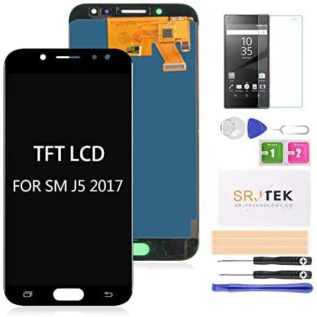 for Samsung Galaxy J5 Pro Screen Replacement-TFT LCD Screen for Samsung J5 2017 J530 J530F J530S J530K J530L J530FM J530Y J530YM Display Touch Digitizer Glass Assembly,(NOT AMOLED) Black