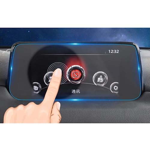 Écran de navigation GPS protégé par verre haute résistance Mazda CX5
