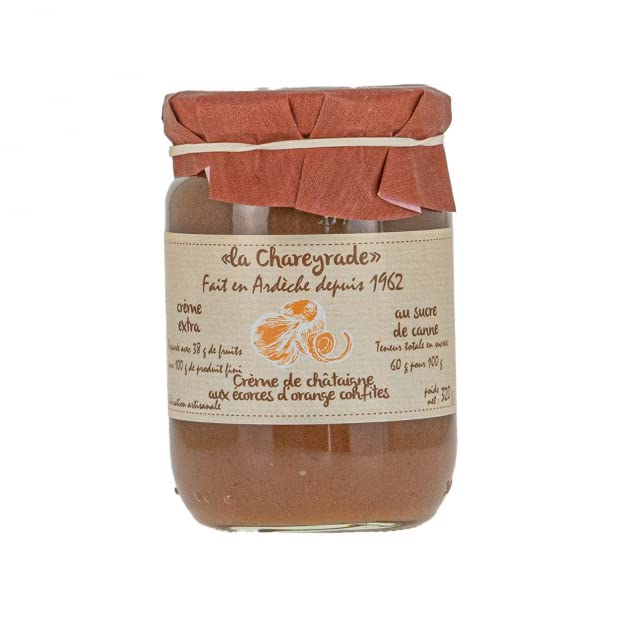 Crème de châtaigne aux écorces d'orange confites 320g - Chareyrade