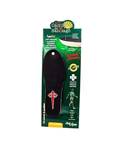 Footgel Plantilla Gel para largas rutas (Talla 39-42 EUR) Cover