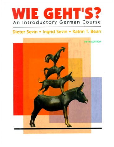 Wie Geht'S?: An Introductory German Course 0155010719 Book Cover