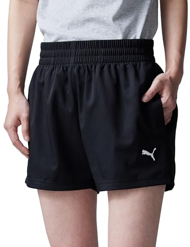 PUMA カジュアル ショートパンツ ウーブン 速乾ESS プーマロゴ ポリ ウーブン 4 ショートパンツ 687543レディース