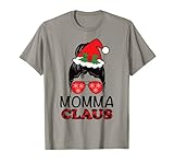 Photo Gallery divertente santa momma claus natale corrispondenza famiglia mamma donne maglietta Photo Gallery divertente santa momma claus natale corrispondenza famiglia mamma donne maglietta