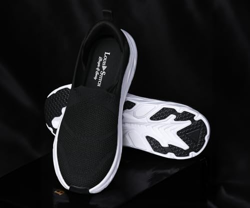 Image of LOUIS STITCH Walking Shoes for Men | Casual Sneakers for Men Regular Wear Without Laces Slip Ons for Men | Flexible, Breathable and Comfortable Footwear for All-Day (SNK-FKHPSO)