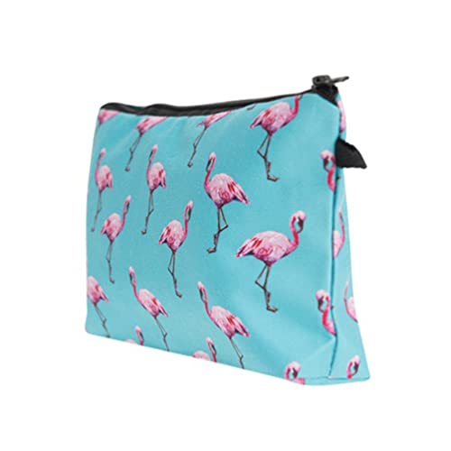 ABOOFAN 1 Unidade Nécessaire Flamingo Bolsa De Viagem Para Mulheres Flamingo Bolsa De Maquiagem Femi