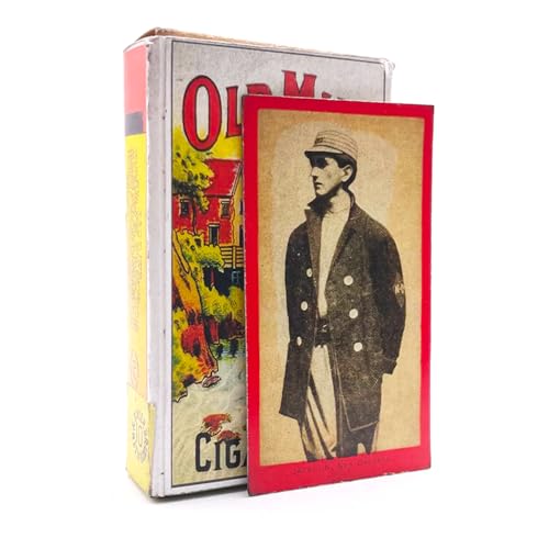 Old Mill Cigarette Pack Replica with T210 Shoeless Joe Jackson Baseball Card - Handmade