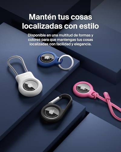 Miniatura 8 de Belkin Funda Protectora Para Airtag Con Llavero, Soporte Para Airtag Negro