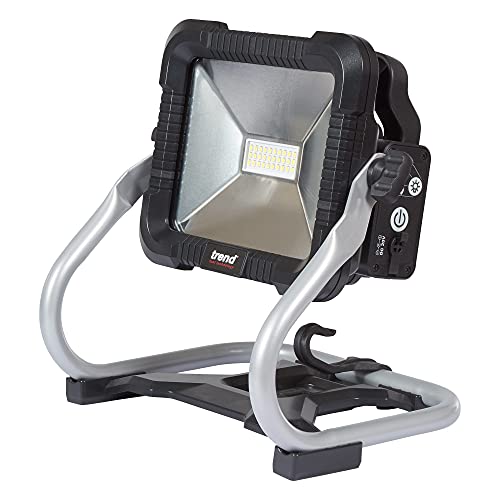 Trend 18V Cordless LED Area Work Light with 360 Degree Rotating Head & 3 Light Settings, Bare Tool (Battery & Charger Sold Separately), T18S/SLB