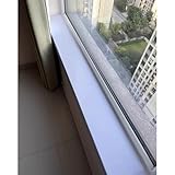 ✔ Large application - Nos couvre-rebords de fenêtre conviennent aux rebords de fenêtre en béton/métal/céramique. Ce sont également des matériaux décoratifs très importants, largement utilisés pour décorer les maisons, les cuisines, les bureaux, les lofts, les magasins.