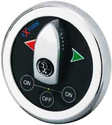 Yacht Thruster Rounded Boat Shaped Single Control Panel