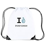 100% Polyester JOllify Perpignan Turnbeutel Tasche GYM3356 – Design: I Like - Ich mag