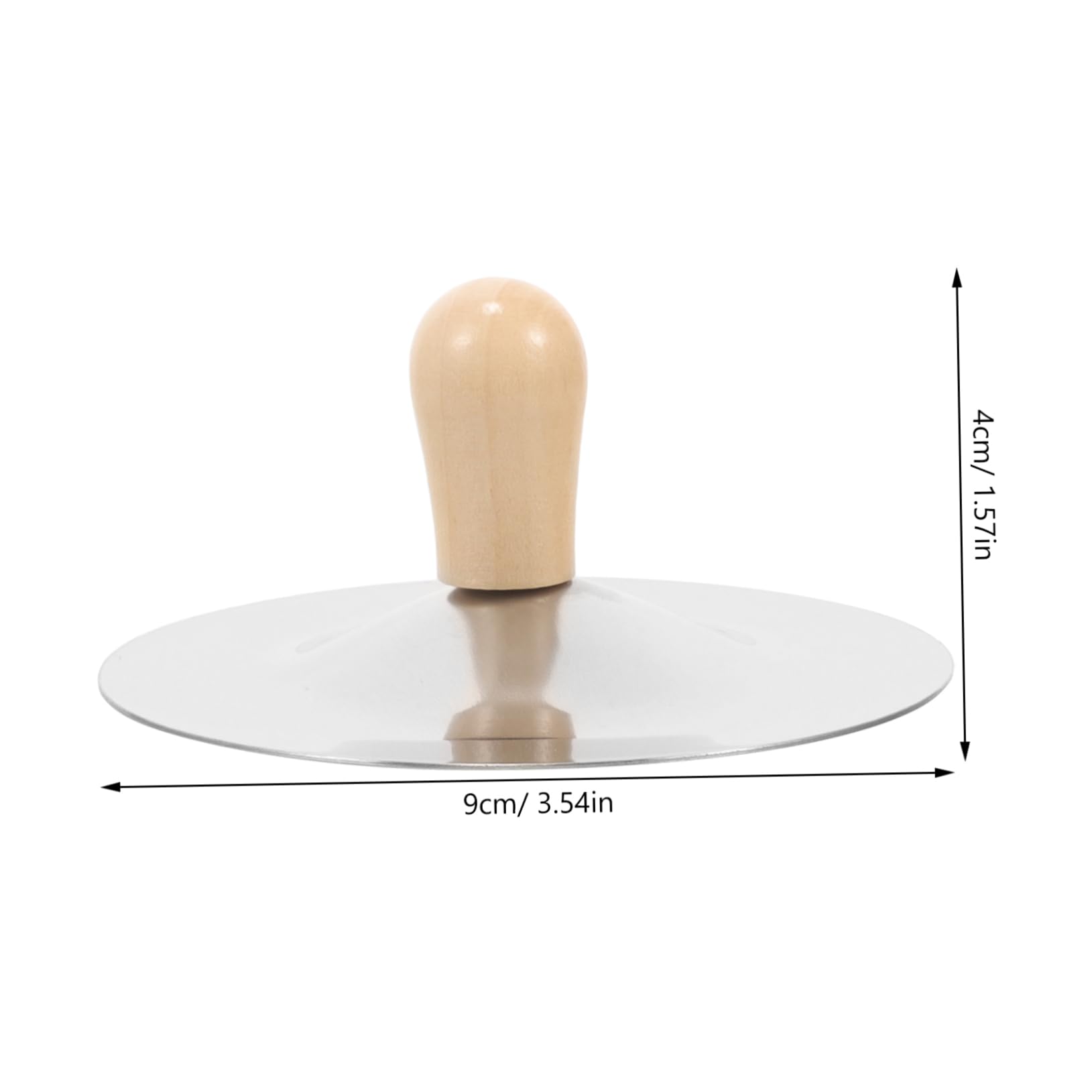 BESPORTBLE 2pcs Mini Finger Cymbals for Musical Instruments for Early Education for Belly Dancing Dance Parties and Entertainment Develops Musical Skills