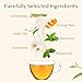 VAHDAM, Chamomile Mint Citrus Green Tea Bags (30 Count) Low Caffeine, Non GMO, Gluten Free | Sweet & Floral | Resealable Ziplock Pouch | Individually Wrapped Chamomile Tea Bags