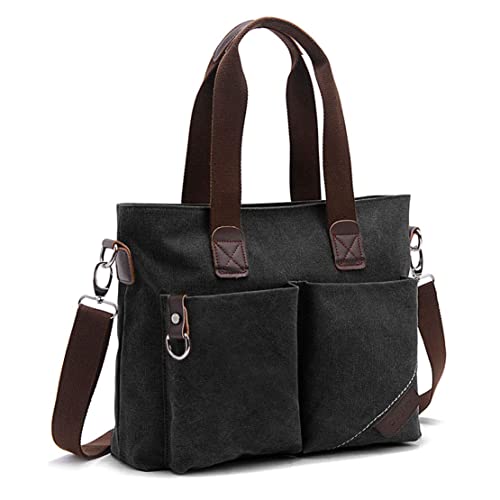ToLFE Women Top Handle Satchel Handbags Tote Purse Shoulder Bag (Medium: (L) 13.78
