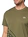 Lacoste Men's Sport Ultra-Dry Printed Tennis T-Shirt, Olive, Medium