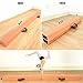 MARFULA 6 FT / 8 FT / 9 FT Folding Gymnastics Beam Foam Balance Floor Beam - Extra Firm - Suede Cover - Anti Slip Bottom with Carry Bag for Kids/Adults Home Use