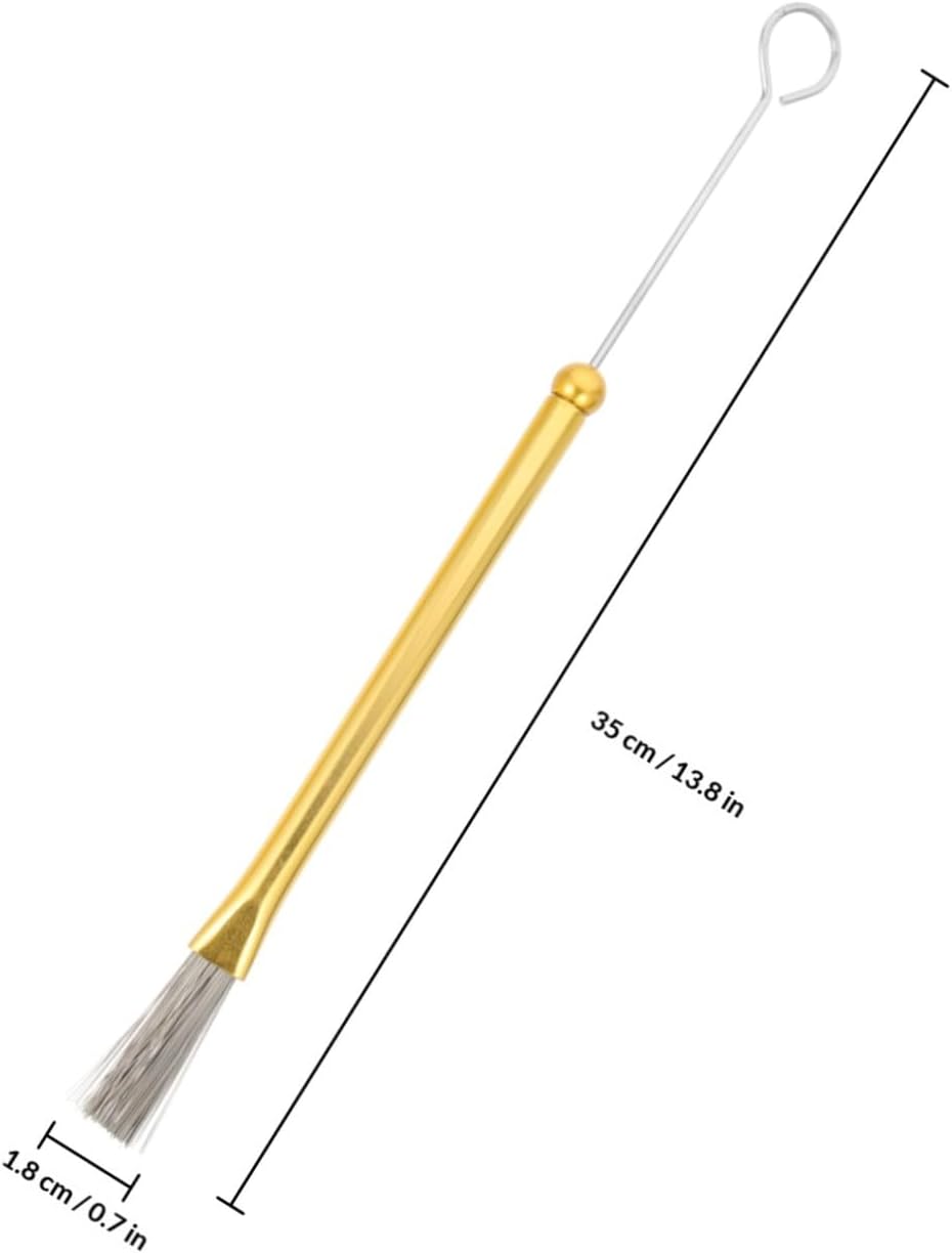 BESPORTBLE 1Pair Metal Drum Brush Set of Convenient Wire Brushes for Percussion Instruments for Drummers Beginners Youth Bands Durable Handle for Comfortable Grip