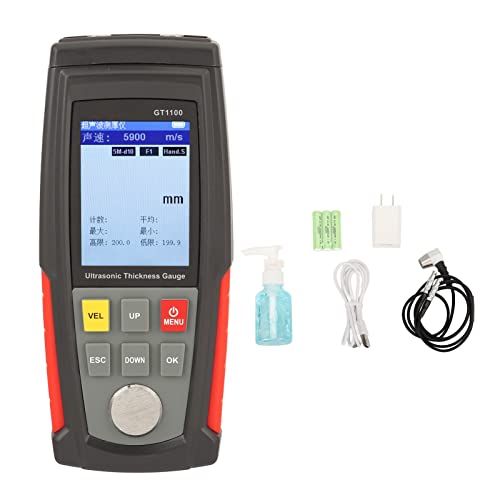 Medidor de espesor ultrasónico Wisecoco GT1100