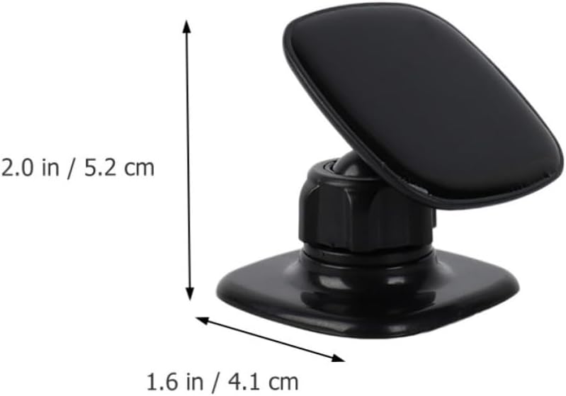 SEWACC Phone Rotation Design and Material Abs Universal Operation 2pcs Adjustable Holder Stand with One-Hand Cell Phone Mount for Creative Car Smartphones image 2