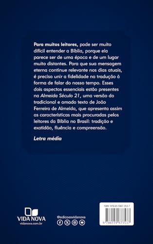 Bíblia A21 brochura - Leão c/ Referências Cruzadas - Imagem 2
