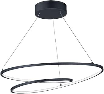 ET2 Cycle-77W 1 LED Pendant-24.5 Inches Wide by 2 inches high-Black Finish