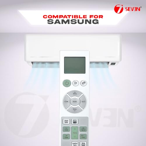 Image of 7SEVEN Compatible KT3X008 Samsung Ac Remote Original ARH-2215 Model 67 of Split and Window Air Conditioner Suitable for 1 1.5 2 Ton Samsung ac - Match Exactly with Existing Model Remote Control