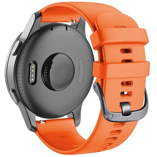 Bracelet de montre en silicone 20 mm idéal pour le fitness sur Suunto 3 et montre Polar Unite