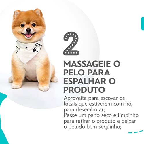 Banho a Seco Para Pêlos de Cães, Disney, K-Dog, 500 ml, Branco