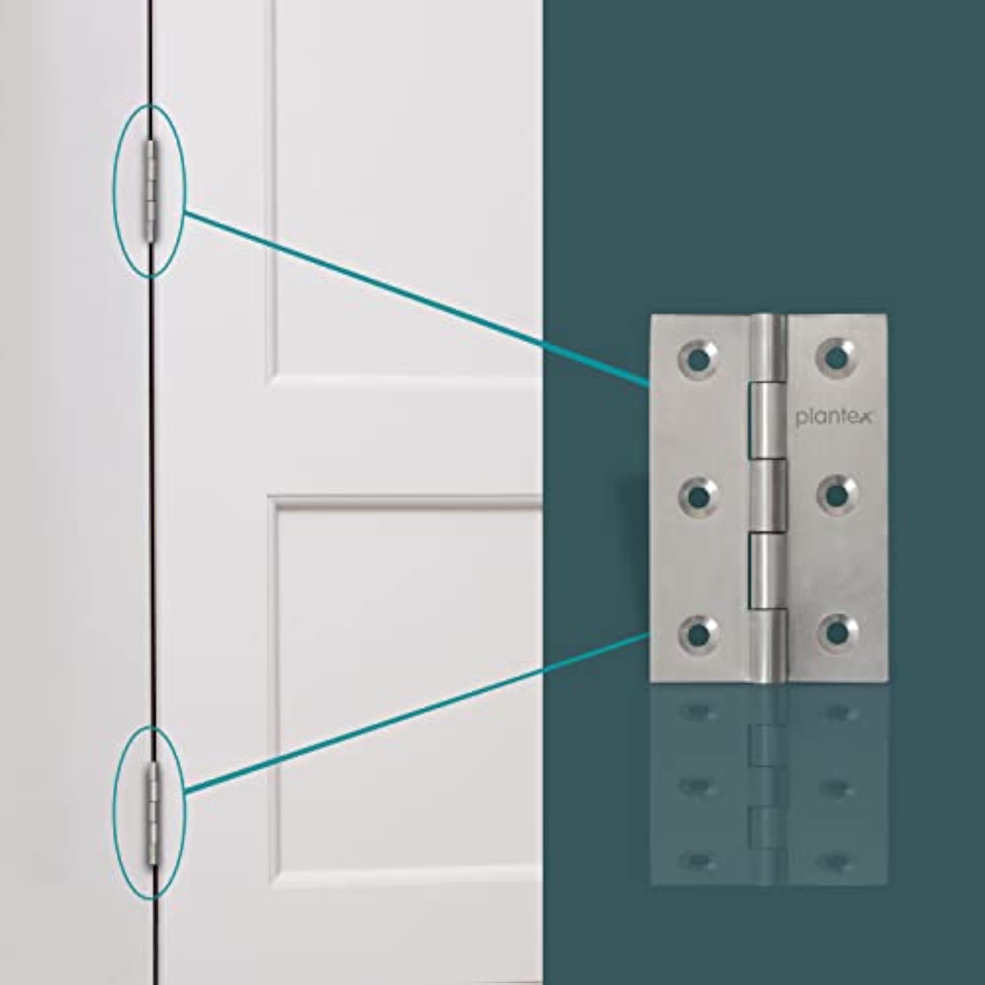 Heavy Duty Stainless Steel Door Hinges, 3 Inch