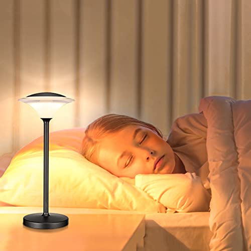 Seihoae Cordless Table Lamps, 5200mAh Rechargeable Table Lamp, Metal Body, IP54 Waterproof, with Touch Dimming 4 Level - Image 2