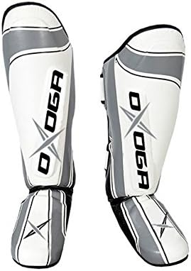 Elite SHIN Instep Guard Gray/White OSEBS-3025, Clear