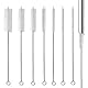 7 PCS 30cm Stück Strohhalm Reinigungsbürsten,Strohhalm Reinigungsbürst Bürste,Kleine Reinigungsbürste,Strohhalm Bürste,Flaschenbürste Klein, für Reinigen Kaffeevollautomat Düse Teekanne