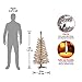 National Tree Company 4 ft Pre-Lit Silver Tinsel Mini Artificial Christmas Tree, 70 Clear Lights, 110 Tips, Includes Stand