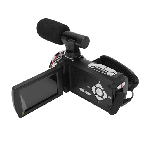 Caméscope Vidéo 6K double objectif 64 MP, écran rotatif 3 pouces et stabilisation intégrée - 7