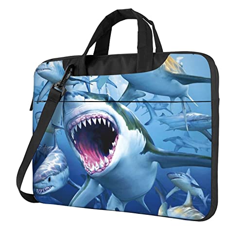 Sacoche ordinateur 13 pouces BONDIJ Sharks idéale pour vos trajets actifs